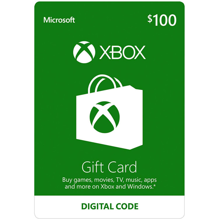 $100 Xbox Gift Card [Digital Code]